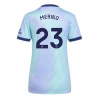 Dres Arsenal Mikel Merino #23 Tretina pre Ženy 2024-25 Krátky Rukáv